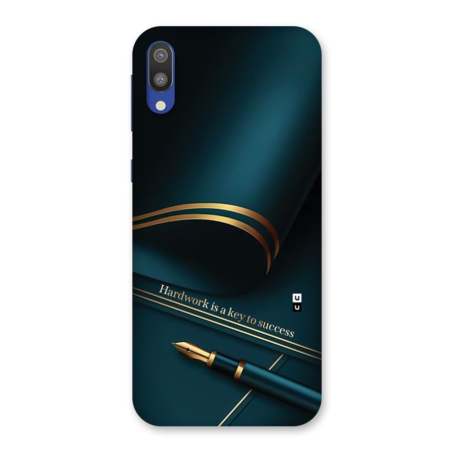 Hardwork Is Key Back Case for Galaxy M10