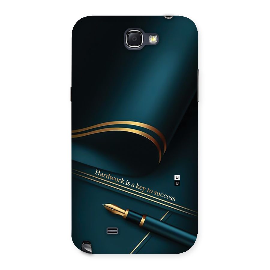 Hardwork Is Key Back Case for Galaxy Note 2