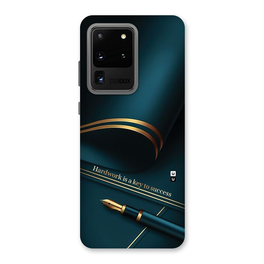 Hardwork Is Key Back Case for Galaxy S20 Ultra