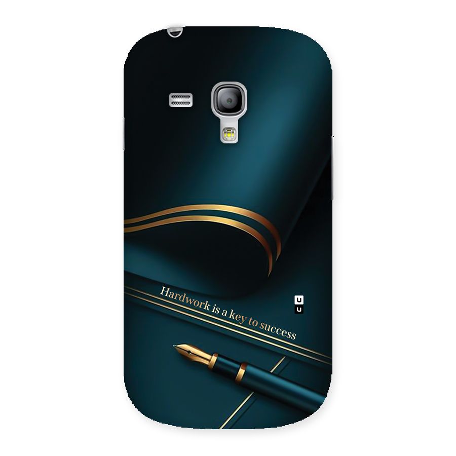 Hardwork Is Key Back Case for Galaxy S3 Mini