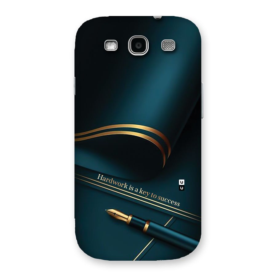 Hardwork Is Key Back Case for Galaxy S3 Neo