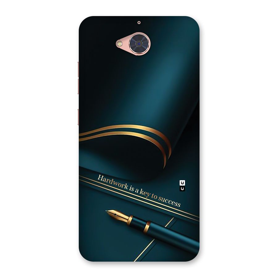 Hardwork Is Key Back Case for Gionee S6 Pro