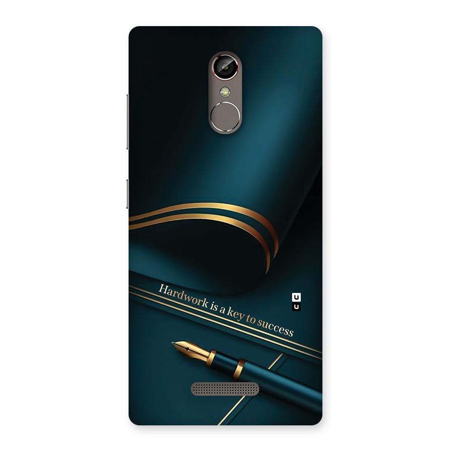 Hardwork Is Key Back Case for Gionee S6s