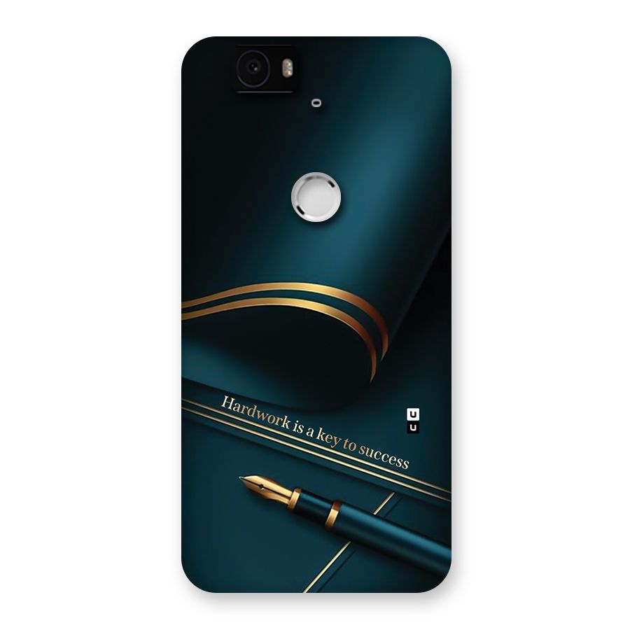 Hardwork Is Key Back Case for Google Nexus 6P
