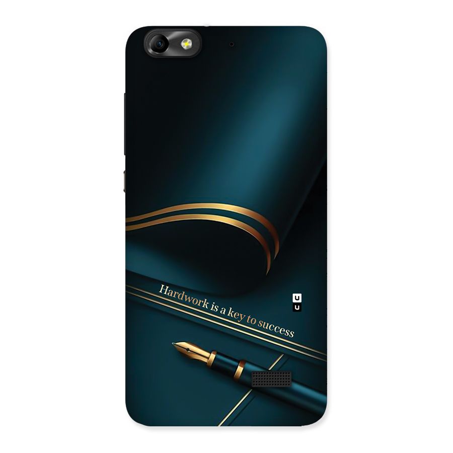 Hardwork Is Key Back Case for Honor 4C