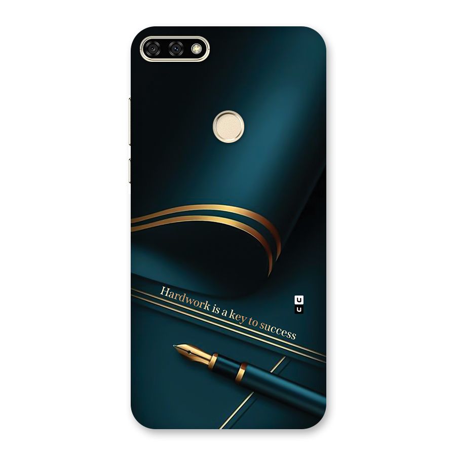 Hardwork Is Key Back Case for Honor 7A