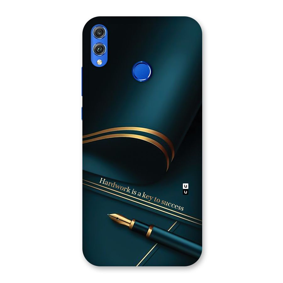 Hardwork Is Key Back Case for Honor 8X