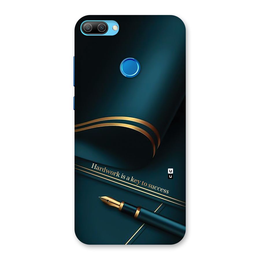 Hardwork Is Key Back Case for Honor 9N