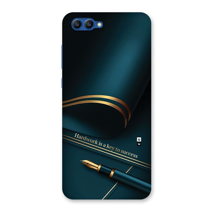 Hardwork Is Key Back Case for Honor View 10