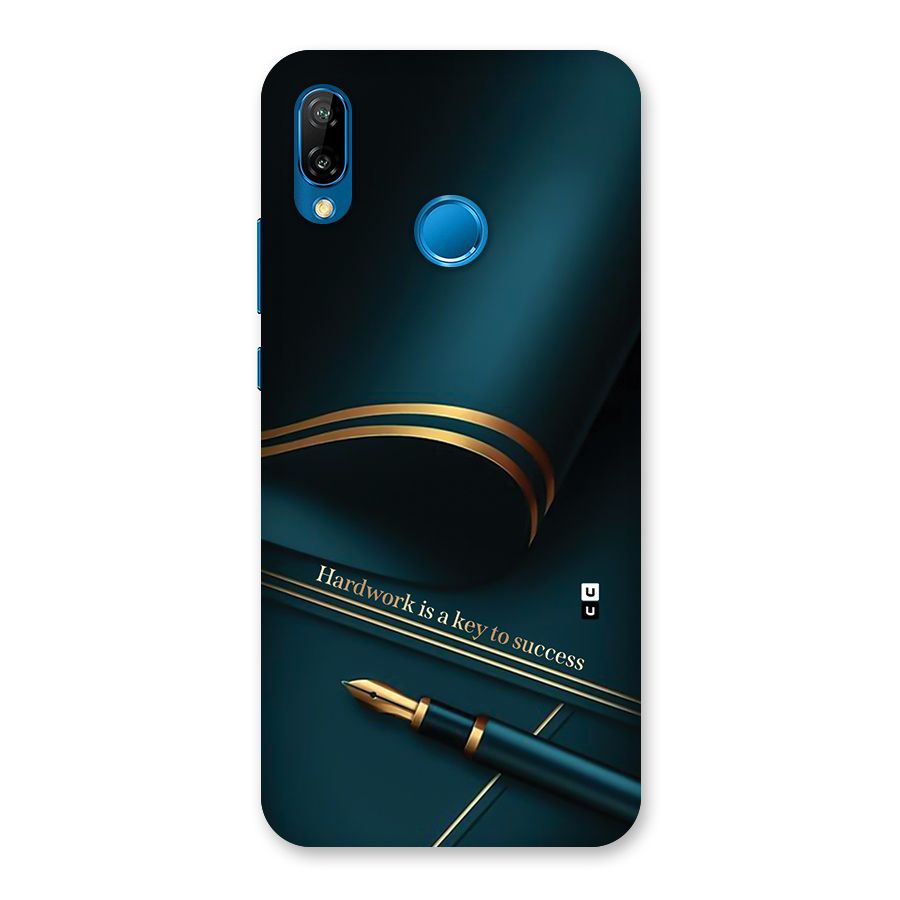 Hardwork Is Key Back Case for Huawei P20 Lite