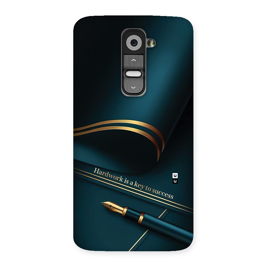 Hardwork Is Key Back Case for LG G2
