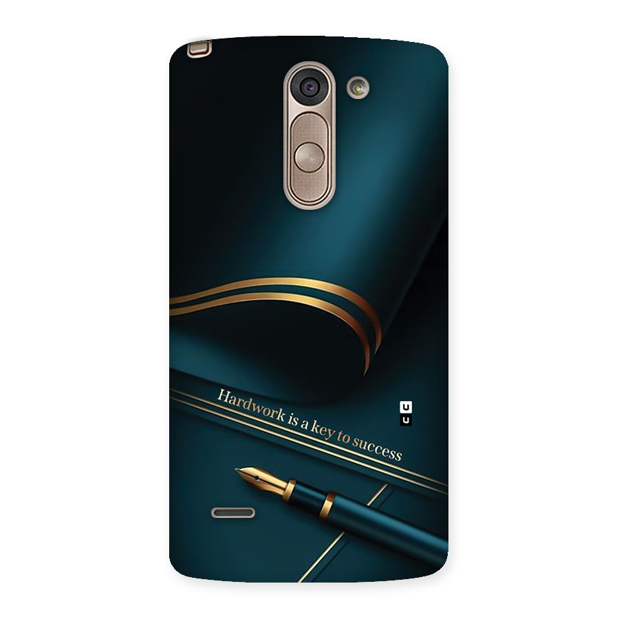 Hardwork Is Key Back Case for LG G3 Stylus