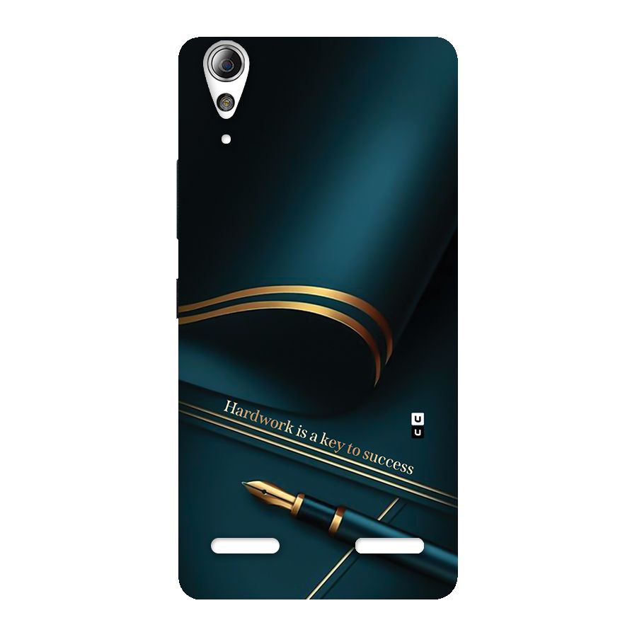 Hardwork Is Key Back Case for Lenovo A6000