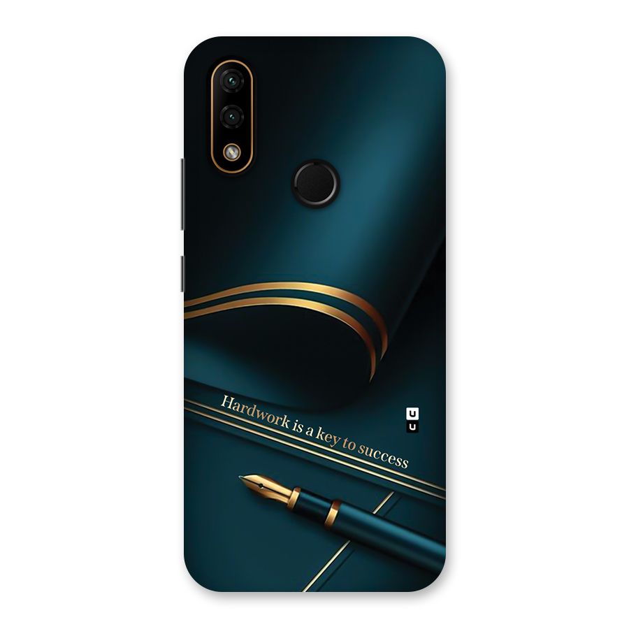 Hardwork Is Key Back Case for Lenovo A6 Note