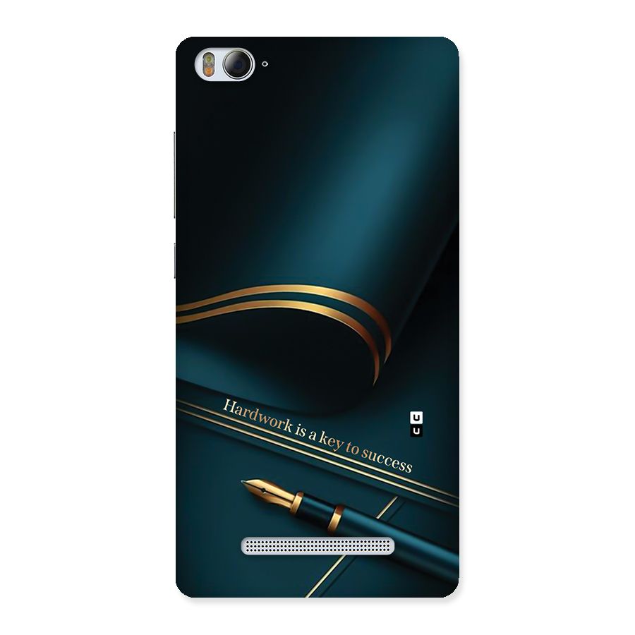 Hardwork Is Key Back Case for Mi4i