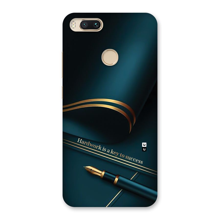 Hardwork Is Key Back Case for Mi A1