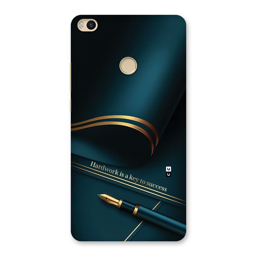 Hardwork Is Key Back Case for Mi Max 2