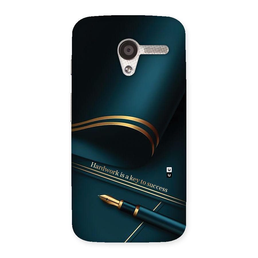 Hardwork Is Key Back Case for Moto X