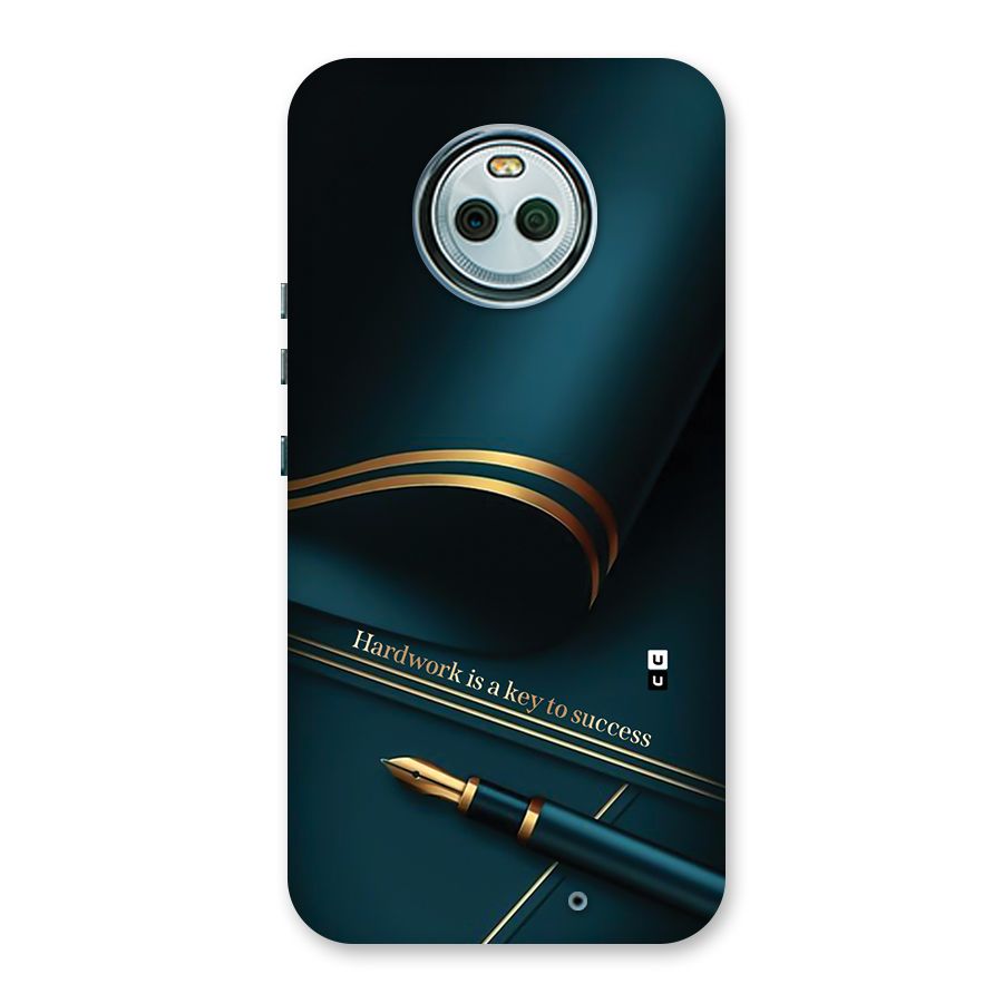 Hardwork Is Key Back Case for Moto X4