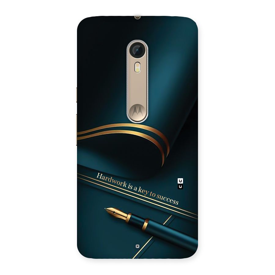 Hardwork Is Key Back Case for Moto X Style
