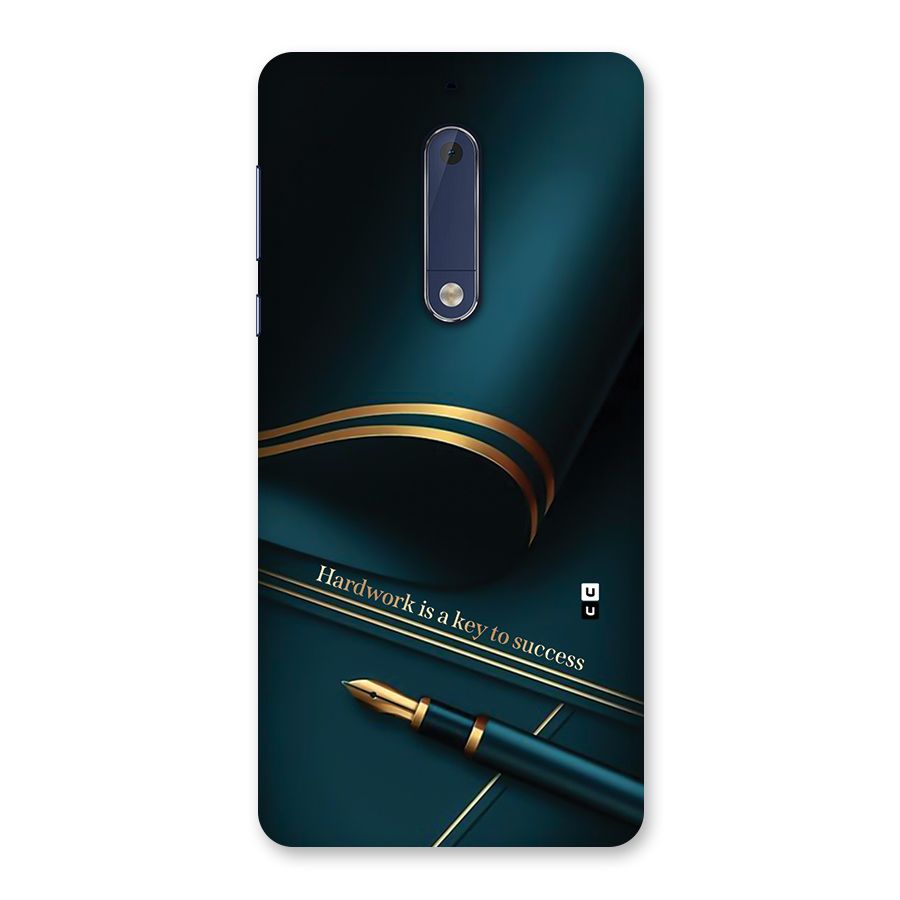 Hardwork Is Key Back Case for Nokia 5
