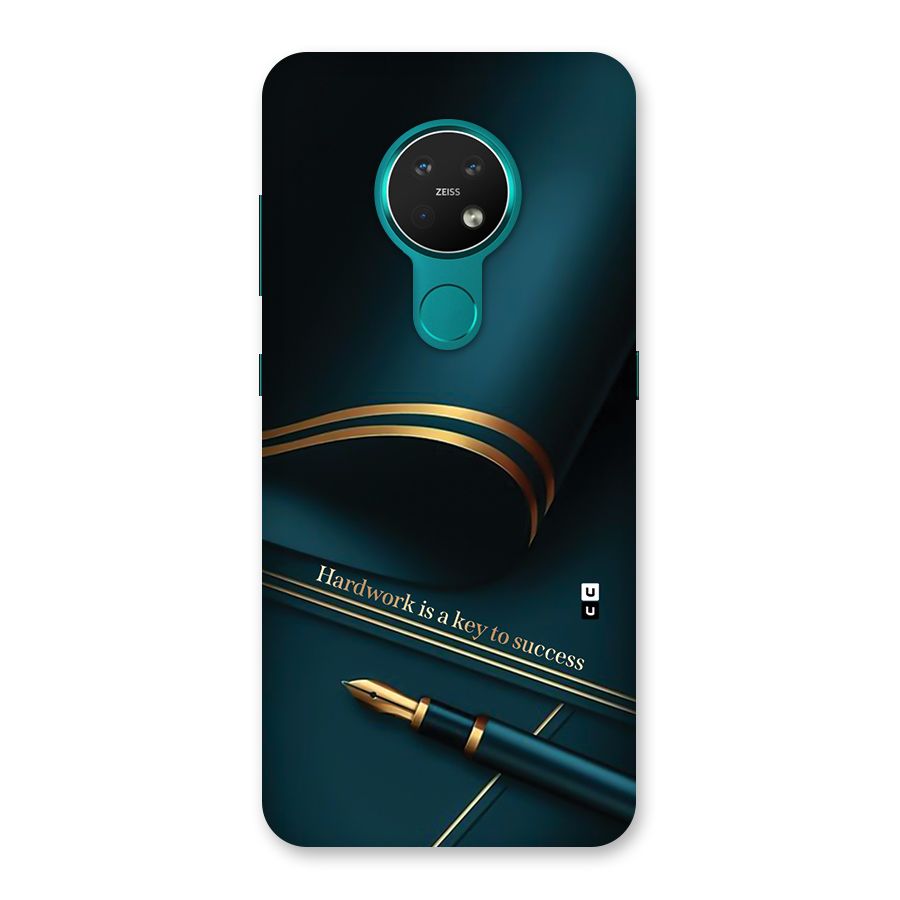 Hardwork Is Key Back Case for Nokia 7.2
