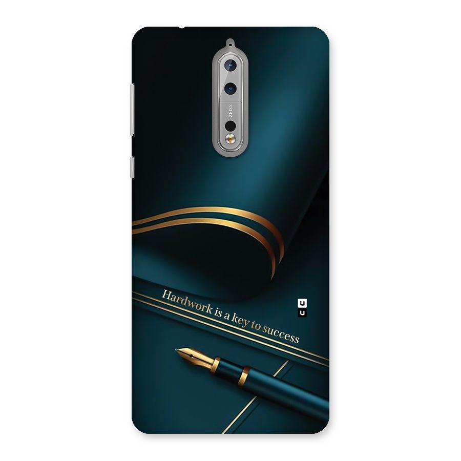 Hardwork Is Key Back Case for Nokia 8