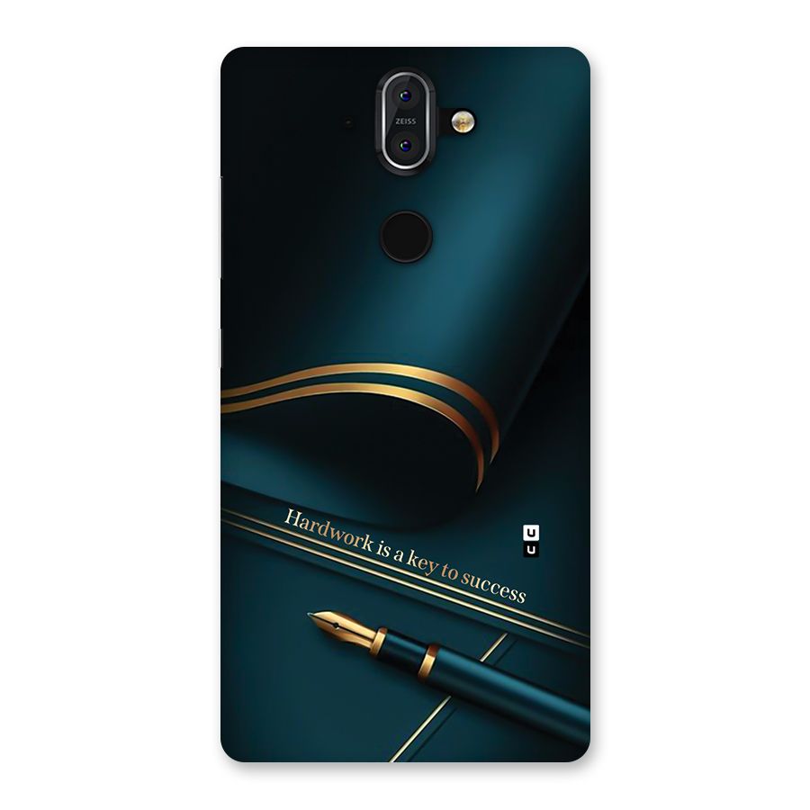 Hardwork Is Key Back Case for Nokia 8 Sirocco