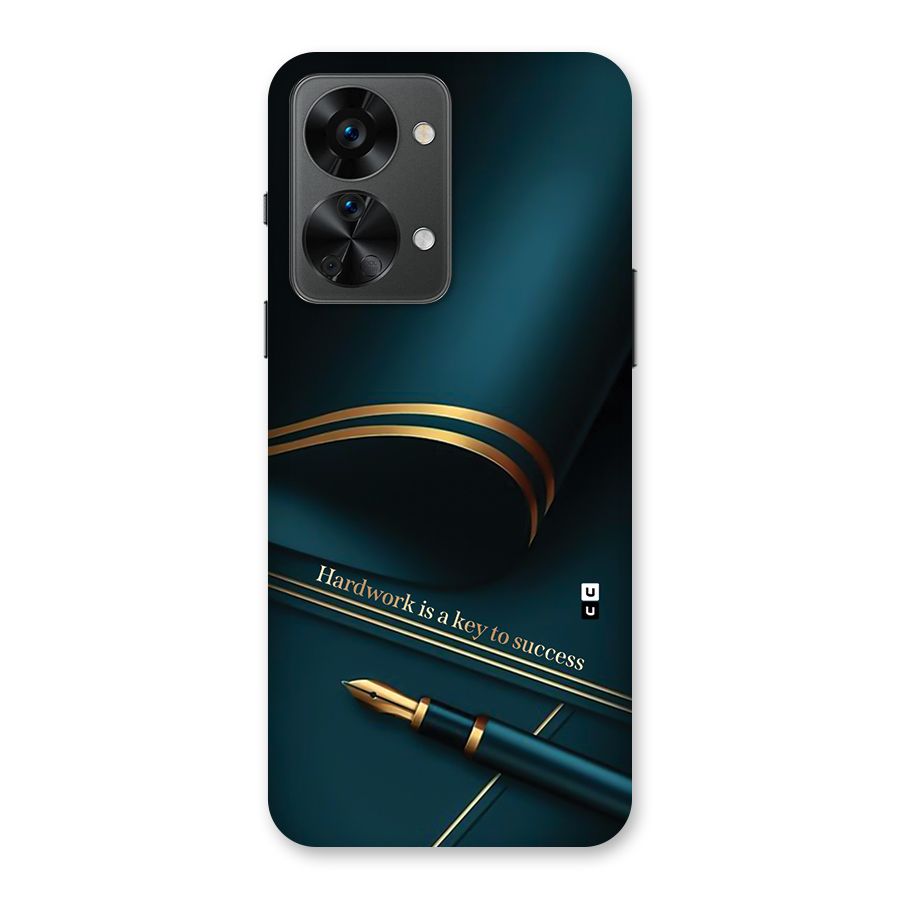 Hardwork Is Key Back Case for OnePlus Nord 2T
