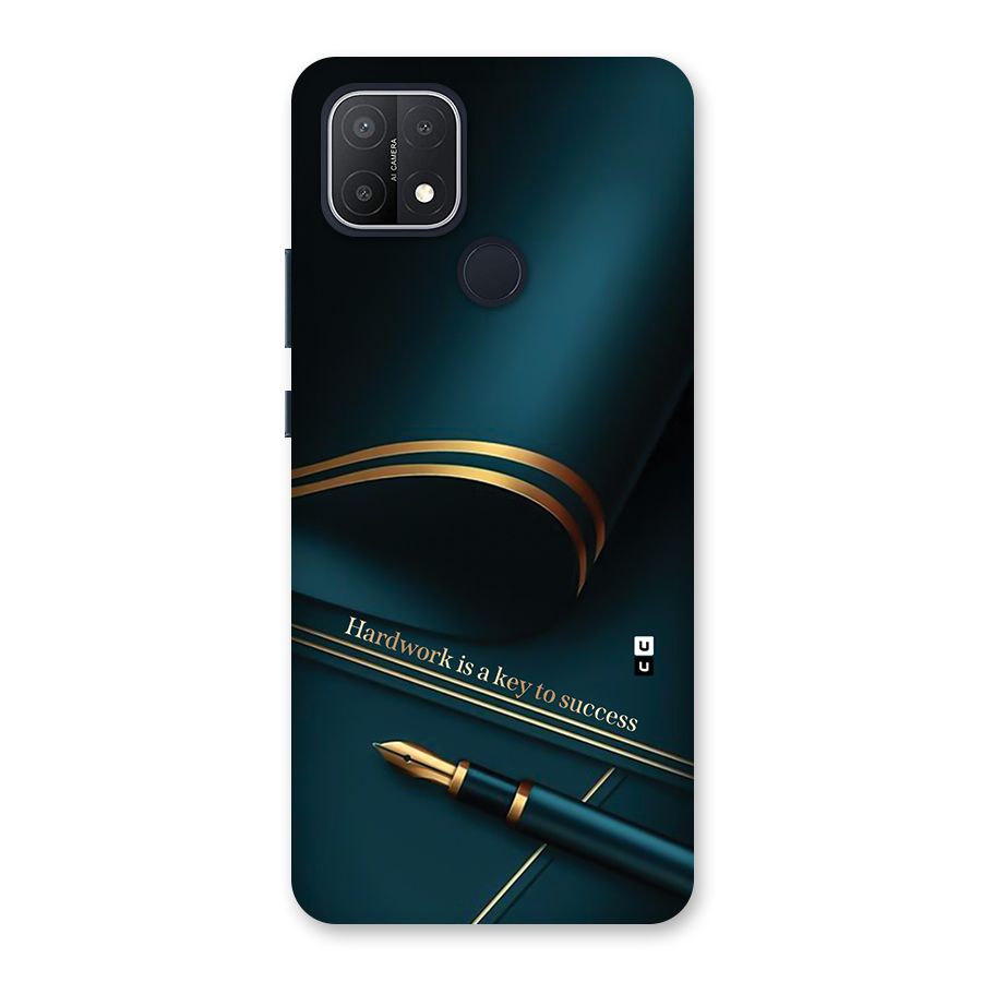 Hardwork Is Key Back Case for Oppo A15