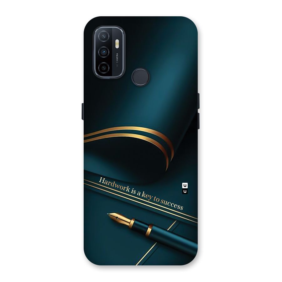 Hardwork Is Key Back Case for Oppo A32