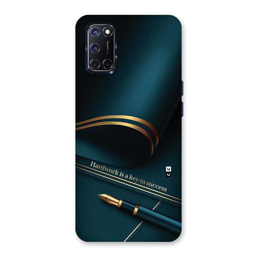Hardwork Is Key Back Case for Oppo A52