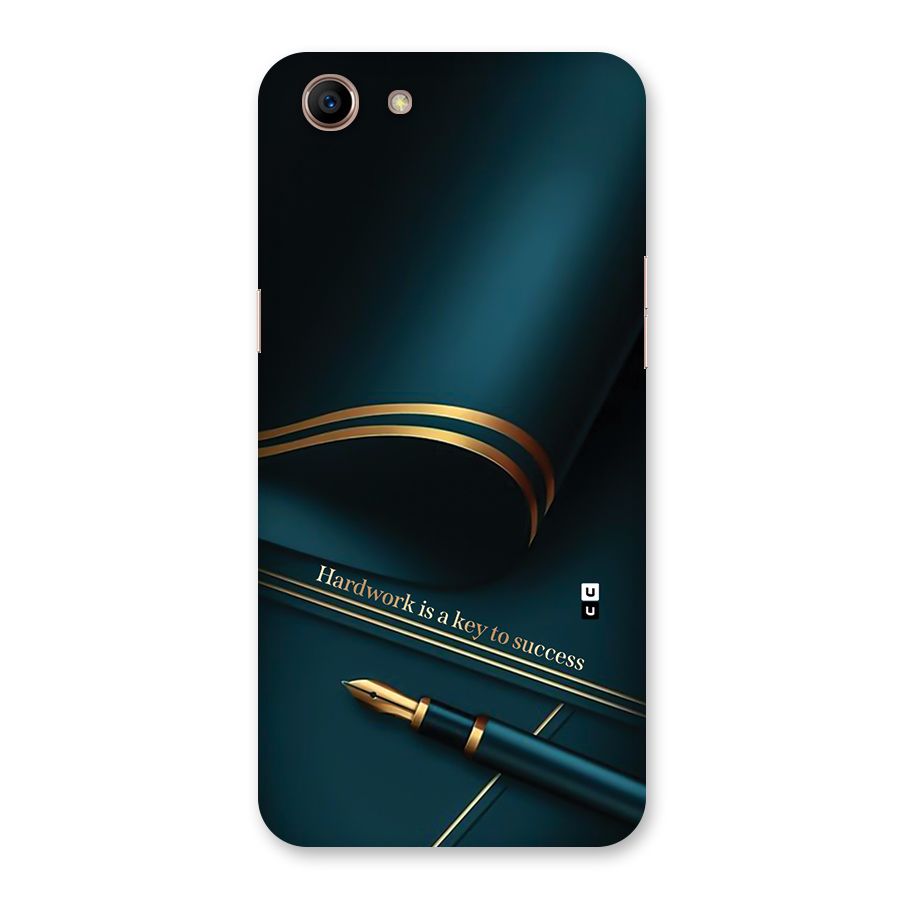 Hardwork Is Key Back Case for Oppo A83 (2018)