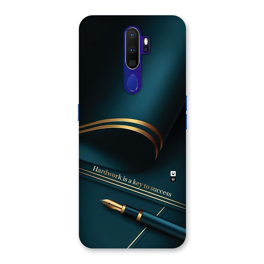 Hardwork Is Key Back Case for Oppo A9 (2020)