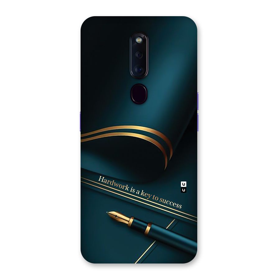 Hardwork Is Key Back Case for Oppo F11 Pro