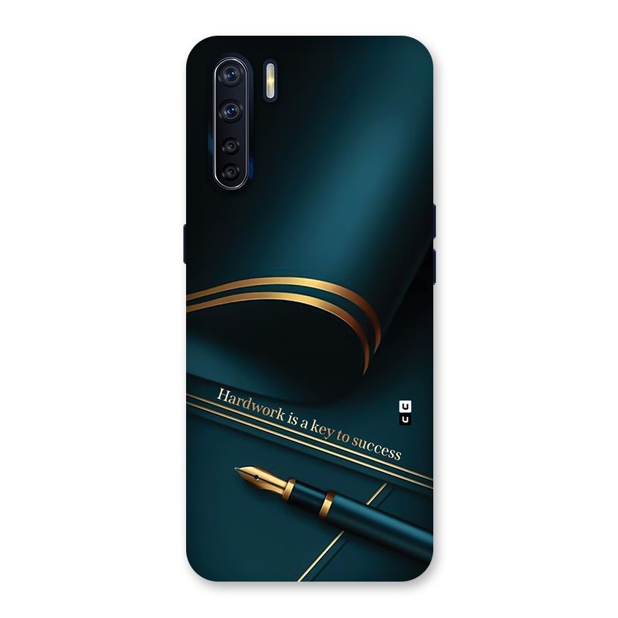 Hardwork Is Key Back Case for Oppo F15