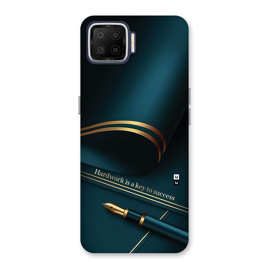 Hardwork Is Key Back Case for Oppo F17