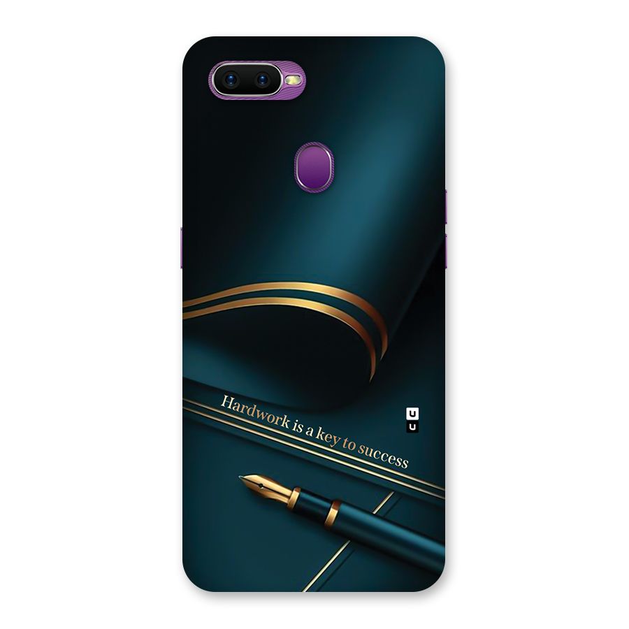 Hardwork Is Key Back Case for Oppo F9