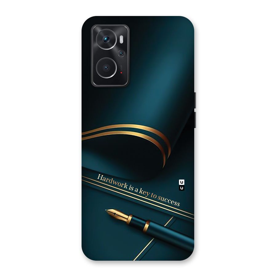 Hardwork Is Key Back Case for Oppo K10 4G