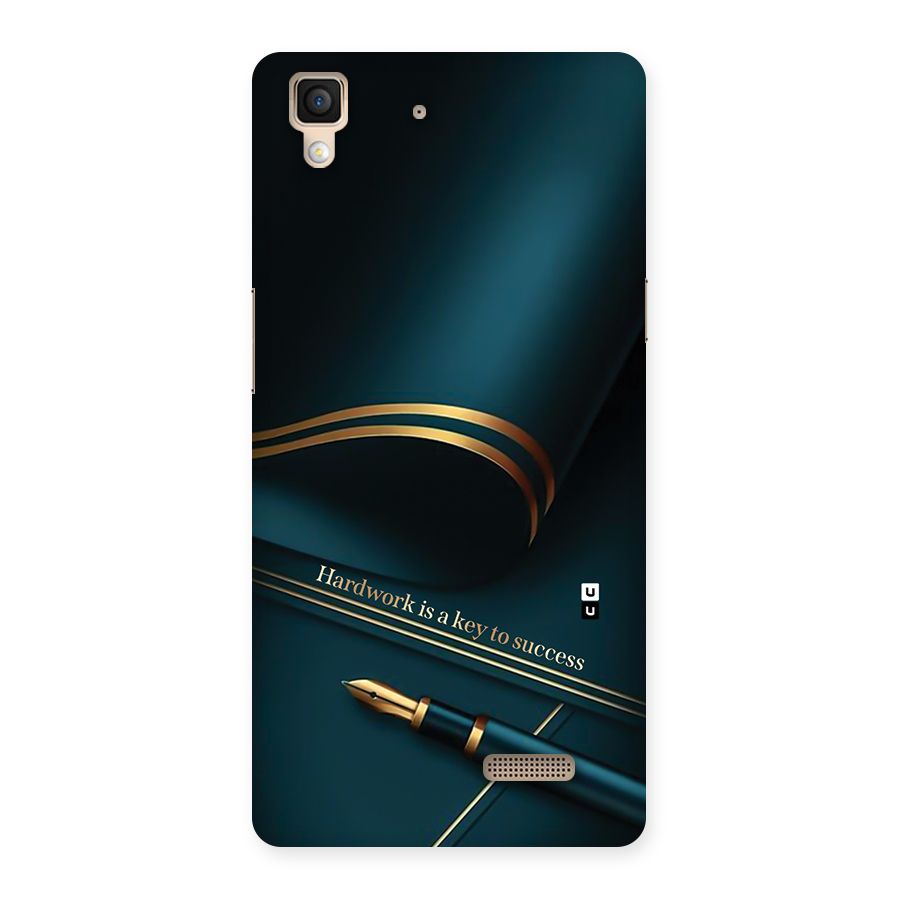 Hardwork Is Key Back Case for Oppo R7