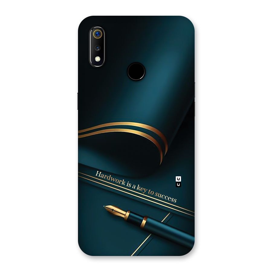 Hardwork Is Key Back Case for Realme 3