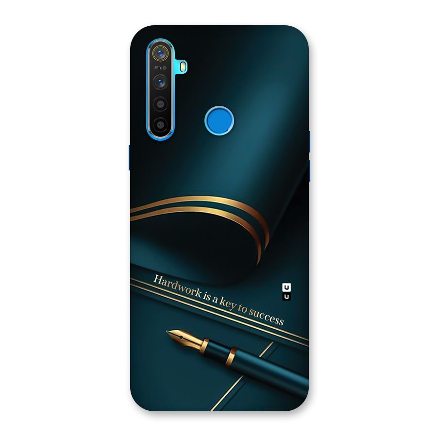 Hardwork Is Key Back Case for Realme 5