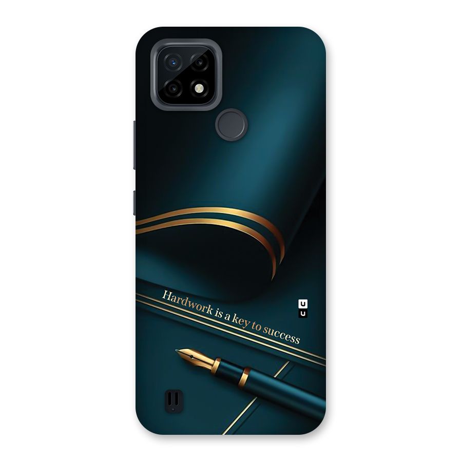 Hardwork Is Key Back Case for Realme C21