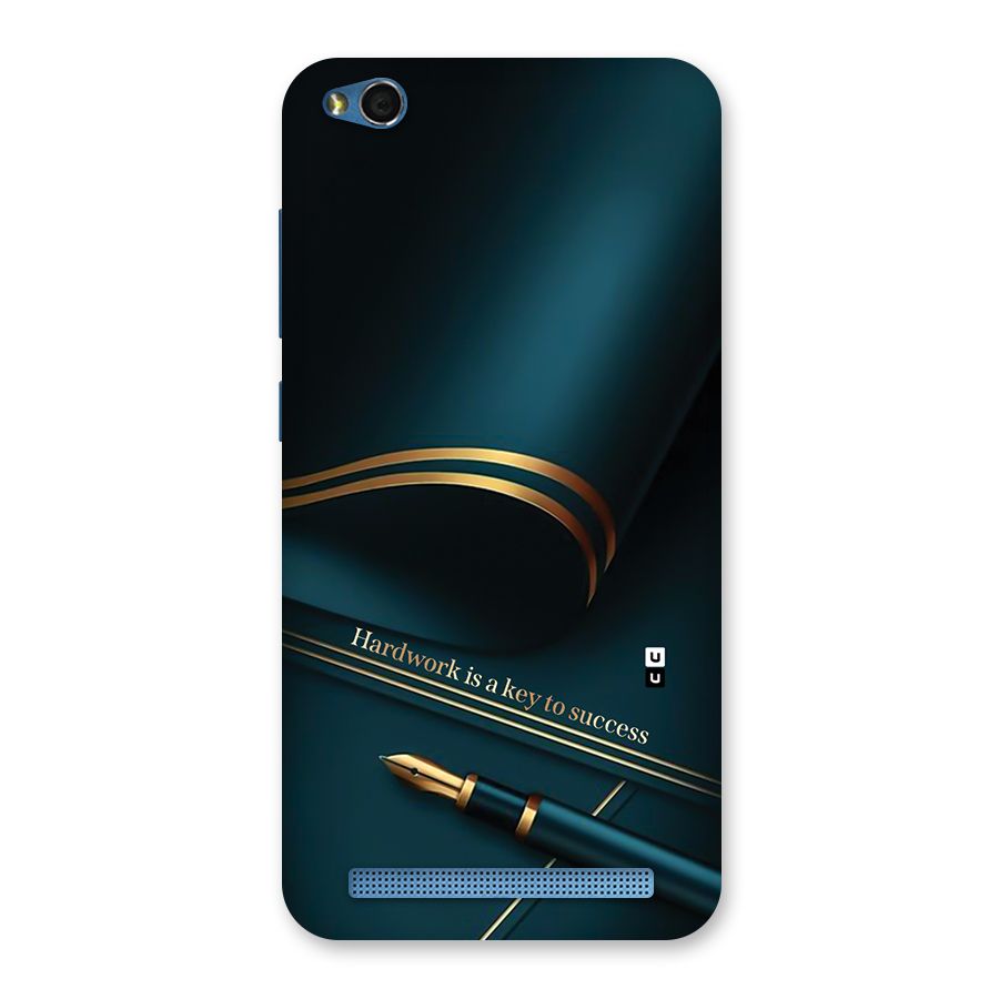 Hardwork Is Key Back Case for Redmi 5A