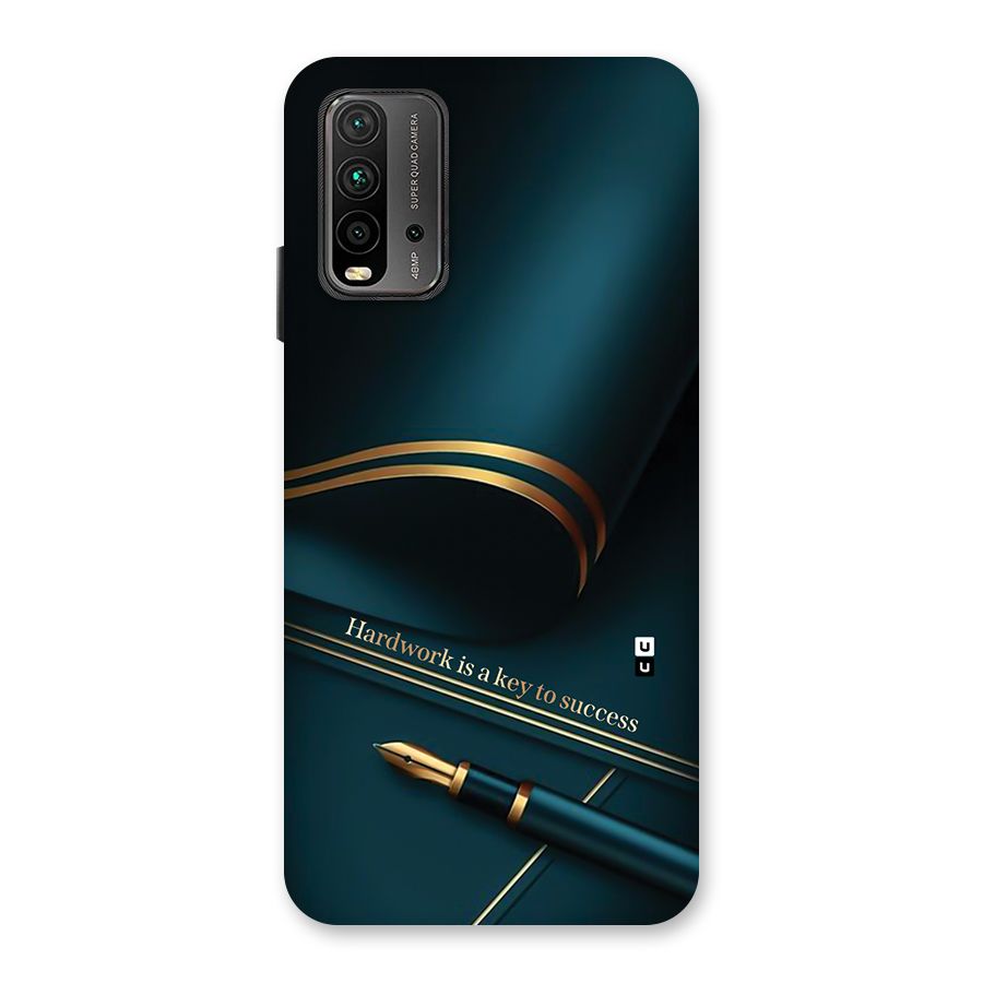 Hardwork Is Key Back Case for Redmi 9 Power