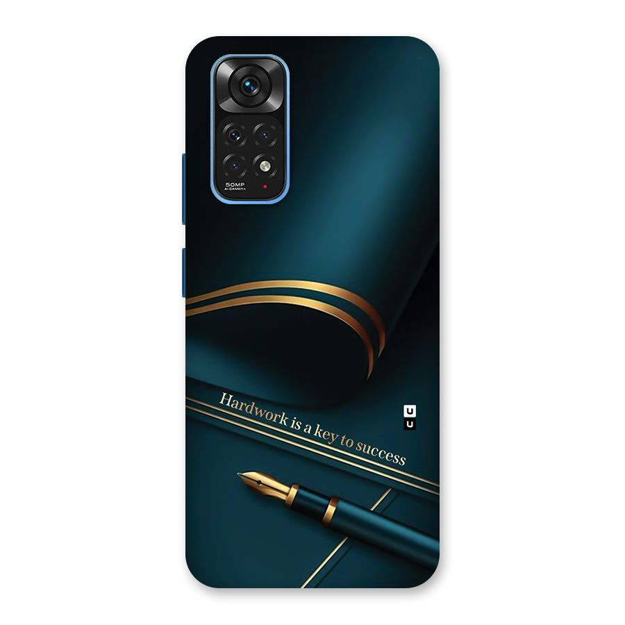 Hardwork Is Key Back Case for Redmi Note 11S