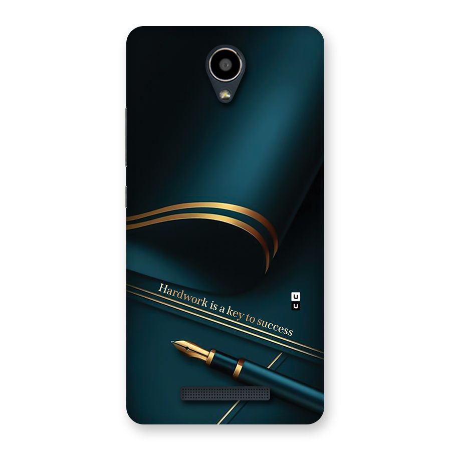 Hardwork Is Key Back Case for Redmi Note 2
