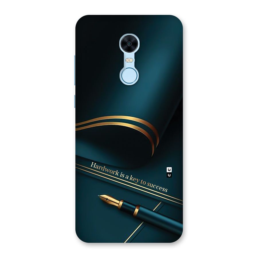 Hardwork Is Key Back Case for Redmi Note 5