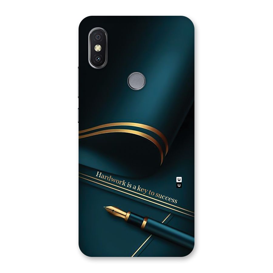 Hardwork Is Key Back Case for Redmi Y2