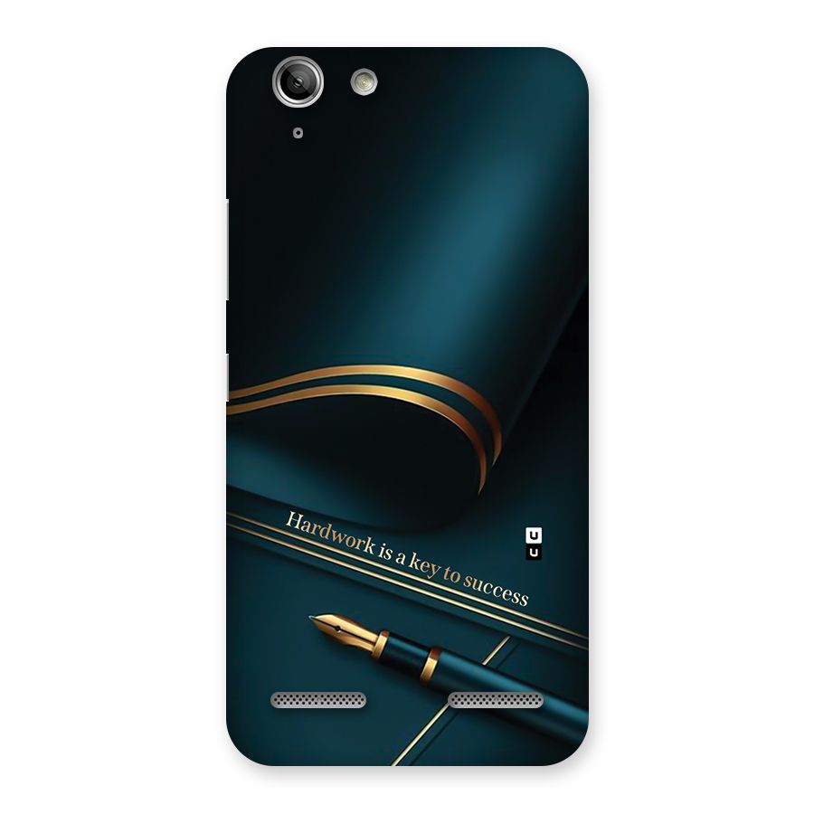 Hardwork Is Key Back Case for Vibe K5
